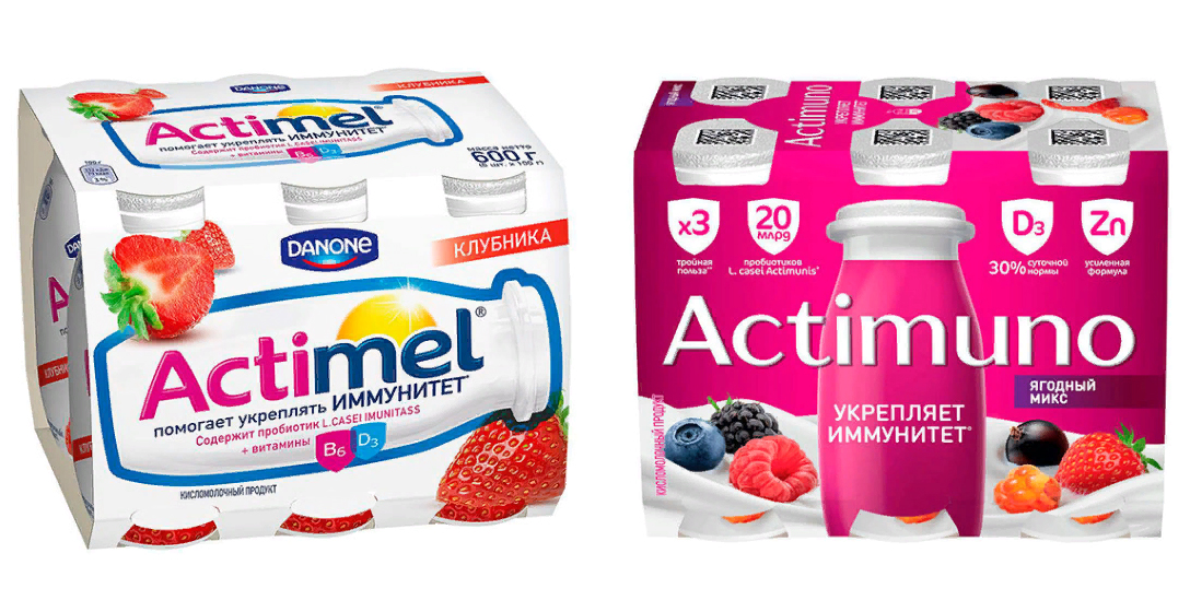 Новый владелец брендов Danone переименовал Actimel в Actimuno | Новости