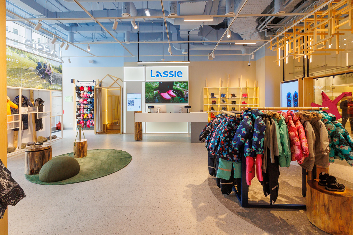 Бренд детской одежды Lassie представил розничную концепцию своего первого фирменного магазина | Новости компании