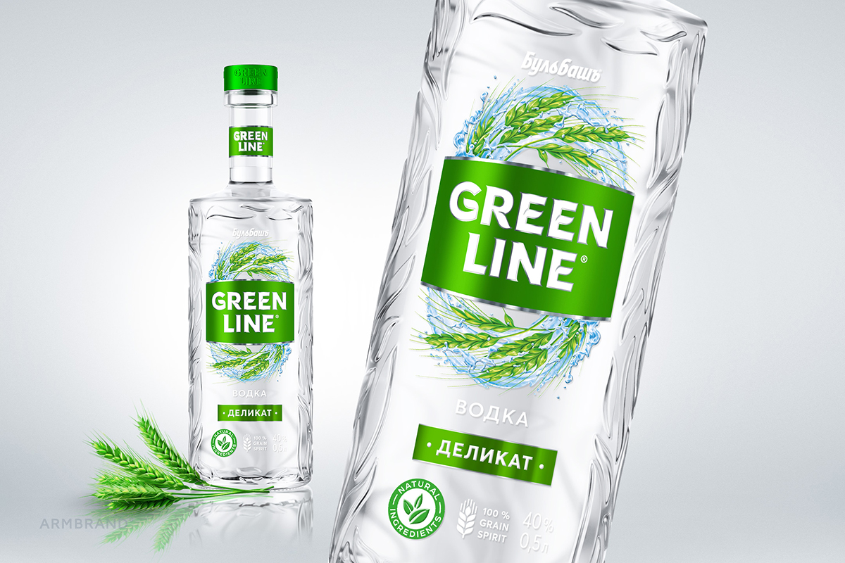 Редизайн GreenLine: карты, водка, ARMBRAND | Про дизайн | Advertology.Ru