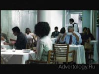 Телереклама "Restaurant", бренд: Banco Real, агентство: Talent Comunicacao