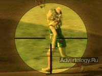 Телереклама "Снайпер", бренд: Программа "Анти ВИЧ/СПИД", агентство: Nevolin