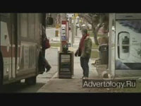  "Bus Stop", : The Fight Network, : Cossette Communication-Marketing