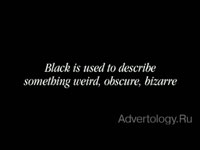  "Do you think this is black?", : Cafe Noir, : & Co.