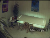  "Hot Blond in Tanning Bed", : Danish Cancer Society, : Halbye Kaag JWT