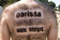   "Backvertising" 
: Rethink Communications Inc 
: Parissa Wax Strips 
: Parissa Wax Strips 