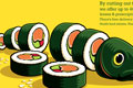   "Sushi" 
: Whybin/TBWA/Tequila 
: Mylens.com.au 
: Mylens.com.au 