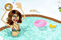Печатная реклама "Swimming Pool" 
Агентство: Publicis India 
Рекламодатель: Dr Morepen 
Бренд: Adam Extra Long Condoms 