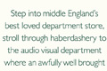   "Middle England" 
: M&C Saatchi 
: Dixons.co.uk 
: Dixons.co.uk 