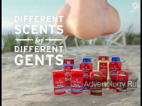 "Different Scents For Different Gents", : Old Spice, : Wieden+Kennedy