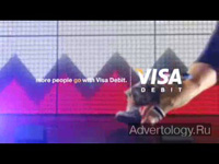  "Push Credit Real Good", : Visa Debit, : Whybin / TBWA Sydney