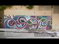 Телереклама "Animated mural music video", бренд: Dulux paint, агентство: BETC Euro RSCG