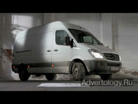  "The Sprinter applies for a job", : Mercedes-Benz, : Lukas Lindemann Rosinski