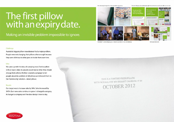   "Dated pillows", : Tontine, : HAPPY SOLDIERS Sydney