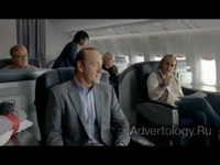Телереклама "Kevin Spacey", бренд: American Airlines, агентство: McCann Erickson London