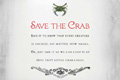   "Save the Crab" 
: DeVito / Verdi 
: Legal Sea Foods 
: Legal Sea Foods 
